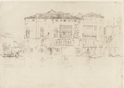 Paláce, 1879-1880. od James Abbott McNeill Whistler
