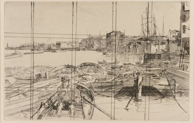 Bazén, 1859. od James Abbott McNeill Whistler
