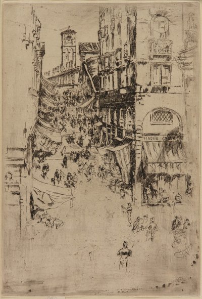 Rialto, 1879-1880. od James Abbott McNeill Whistler