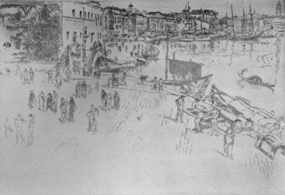 Riva č. 1, 1879-1880, 1925. od James Abbott McNeill Whistler