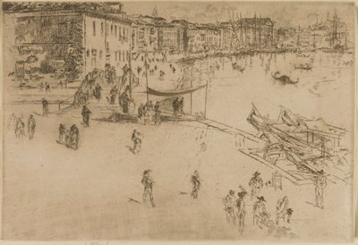 Riva, č. 2, 1879-1880. od James Abbott McNeill Whistler