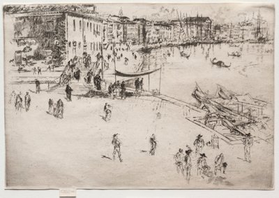 The Riva, č. 2, 1886. od James Abbott McNeill Whistler
