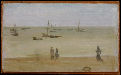 Mořské pobřeží od James Abbott McNeill Whistler