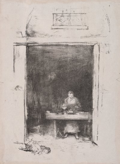 The Smith: Passage du Dragon, 1894. od James Abbott McNeill Whistler