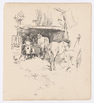 Smithův dvůr od James Abbott McNeill Whistler