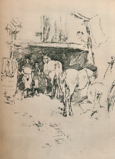 The Smiths Yard, 1895 od James Abbott McNeill Whistler