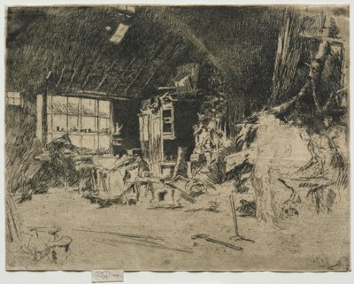 Kovárna. od James Abbott McNeill Whistler