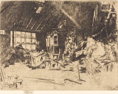 Kovárna, c. 1880. od James Abbott McNeill Whistler