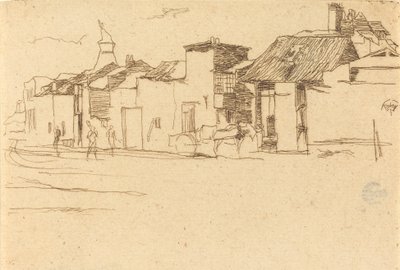 The Swan, Chelsea, 1872. od James Abbott McNeill Whistler
