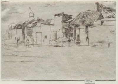 The Swan, Chelsea, c. 1870. od James Abbott McNeill Whistler