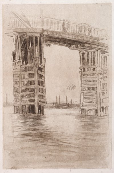 Vysoký most. od James Abbott McNeill Whistler