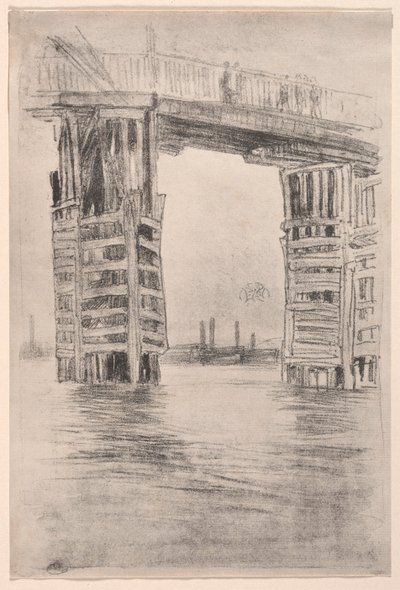 Vysoký most, 1878. od James Abbott McNeill Whistler