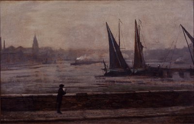 Temže z mostu Battersea Bridge od James Abbott McNeill Whistler