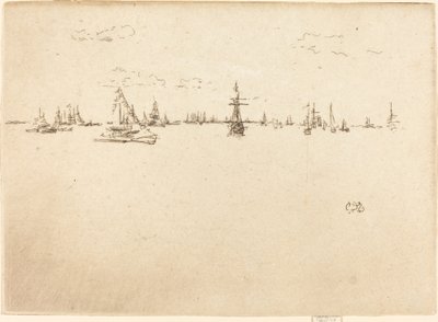 Věžová loď, 1887. od James Abbott McNeill Whistler