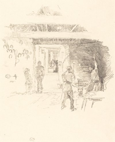 The Tyresmith, 1890. od James Abbott McNeill Whistler