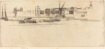 Bílá věž, c. 1875. od James Abbott McNeill Whistler