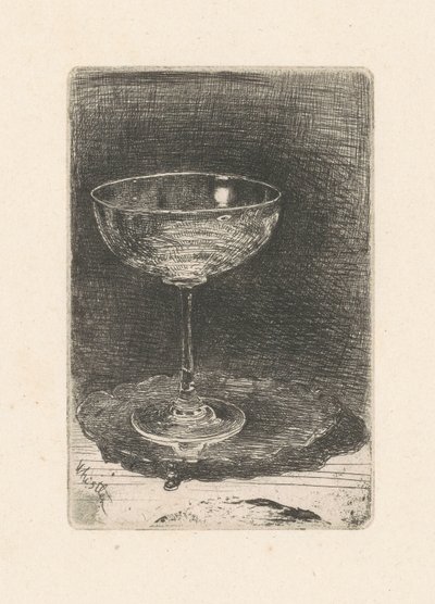 Sklenice na víno, 1859. od James Abbott McNeill Whistler