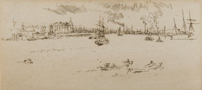 Tilbury, 1887. od James Abbott McNeill Whistler
