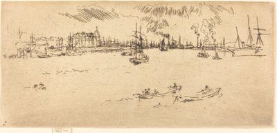 Tilbury, 1887. od James Abbott McNeill Whistler