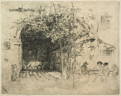 Traghetto, č. 2. od James Abbott McNeill Whistler