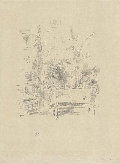 Na zahradě tváří v tvář od James Abbott McNeill Whistler