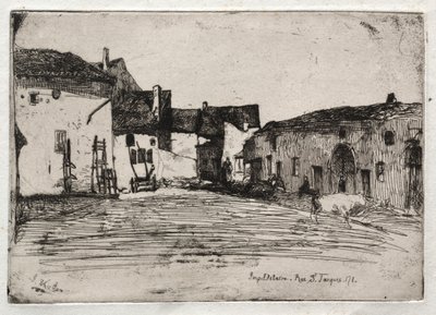 Dvanáct leptů z přírody: Liverdun, 1858. od James Abbott McNeill Whistler