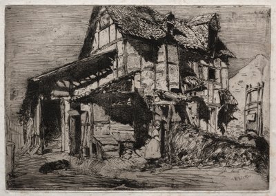Dvanáct leptů z přírody: Nebezpečný byt, 1858. od James Abbott McNeill Whistler
