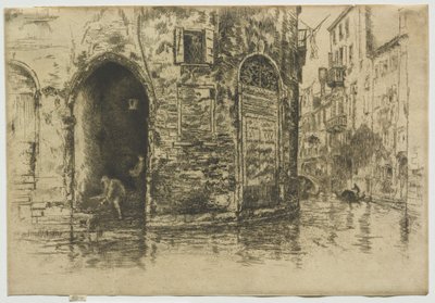 Two Doorways, 1880. od James Abbott McNeill Whistler