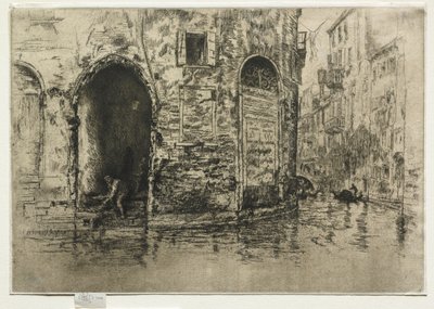 Two Doorways, 1880. od James Abbott McNeill Whistler