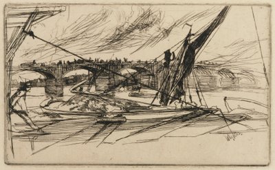 Most Vauxhall, 1861. od James Abbott McNeill Whistler