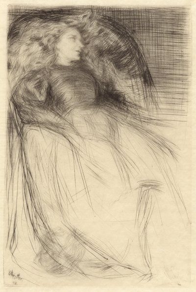 Unavený, 1863. od James Abbott McNeill Whistler