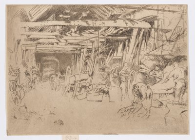Wheelwright od James Abbott McNeill Whistler