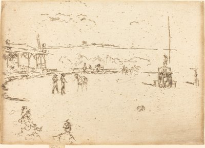 Divoký západ, Buffalo Bill, 1887. od James Abbott McNeill Whistler