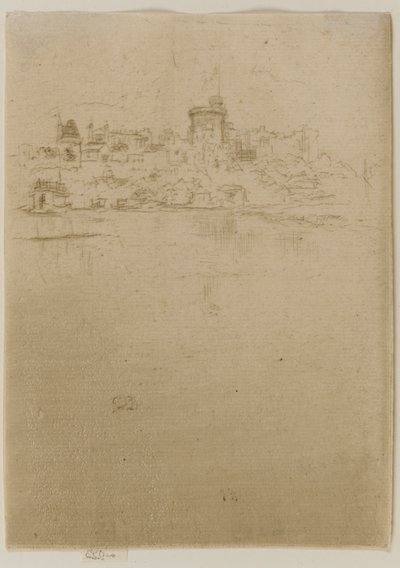 Windsorský památník, 1887. od James Abbott McNeill Whistler