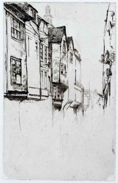 Wychova ulice od James Abbott McNeill Whistler