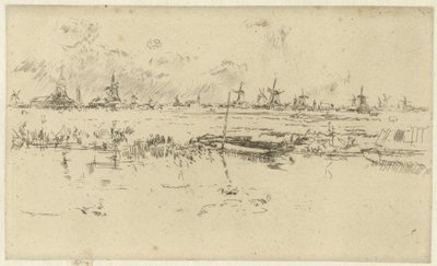 Zaandam od James Abbott McNeill Whistler