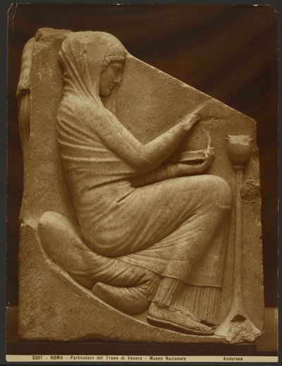 Detail, Venušin trůn, Národní muzeum od James Anderson