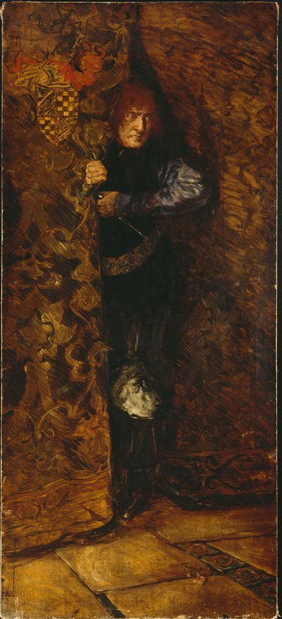 Henry Irving jako Macbeth, 1875 od James Archer