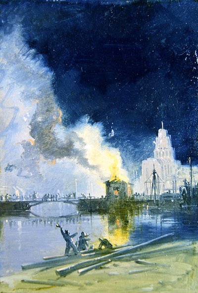 Bristol Burning od James Baker Pyne