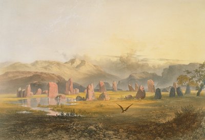 Castlerigg Stone Circle poblíž Keswick, z 