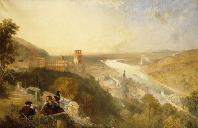 Heidelberg z Terasy od James Baker Pyne