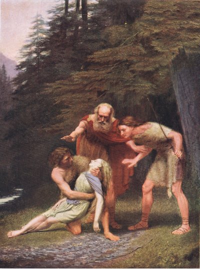 Arviragus a Imogen od James Barnes