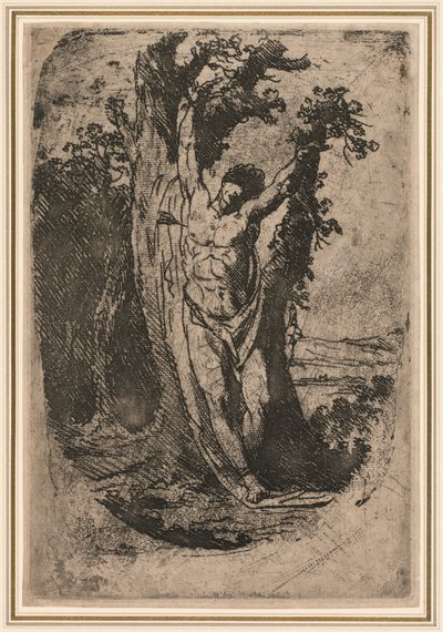 Svatý Šebestián od James Barry (Irish