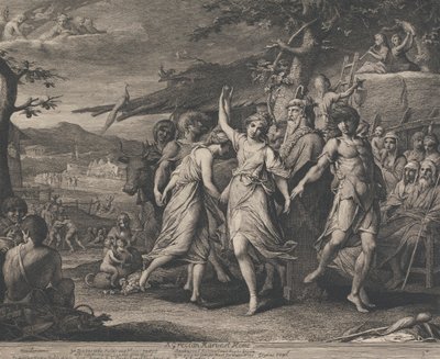 Řecká sklizeň (návrhy stěn Velkého pokoje Společnosti pro podporu umění) od James Barry