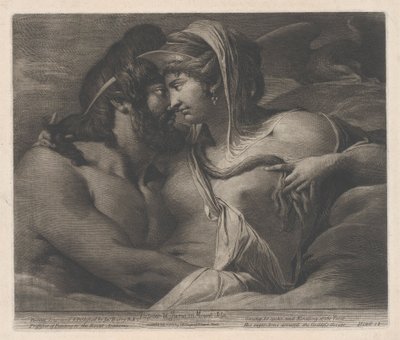Jupiter a Juno na hoře Ida od James Barry