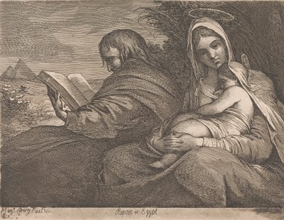 Odpočívej v Egyptě od James Barry