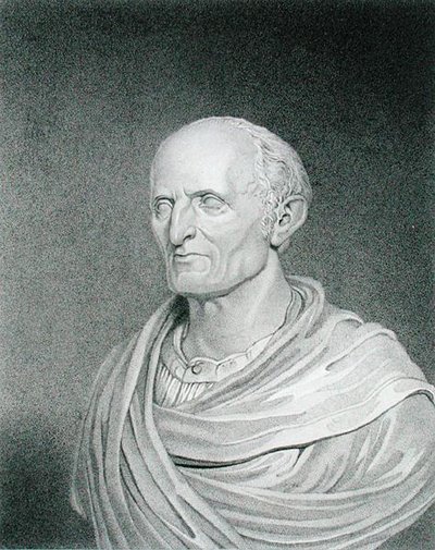 Nathaniel Bowditch (1773-1838), ryl J. Gross podle Longacreovy kresby busty od Johna Frazee (1790-1852) (rytina) od James Barton (after) Longacre