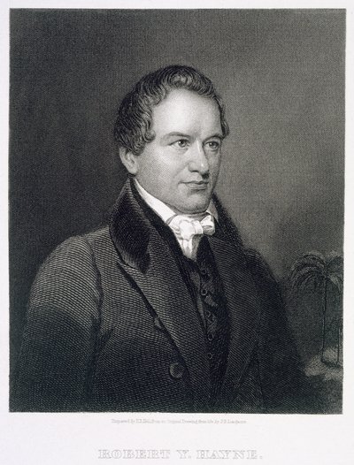 Robert Young Hayne (1791-1841) vyrytý Henry Bryan Hall (1808-84) od James Barton Longacre