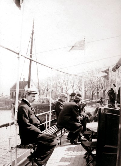 Lodní cestující, Broek, Nizozemsko, 1898. od James Batkin