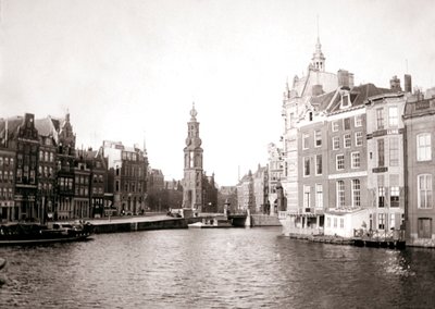 Canal, Amsterdam, 1898. od James Batkin